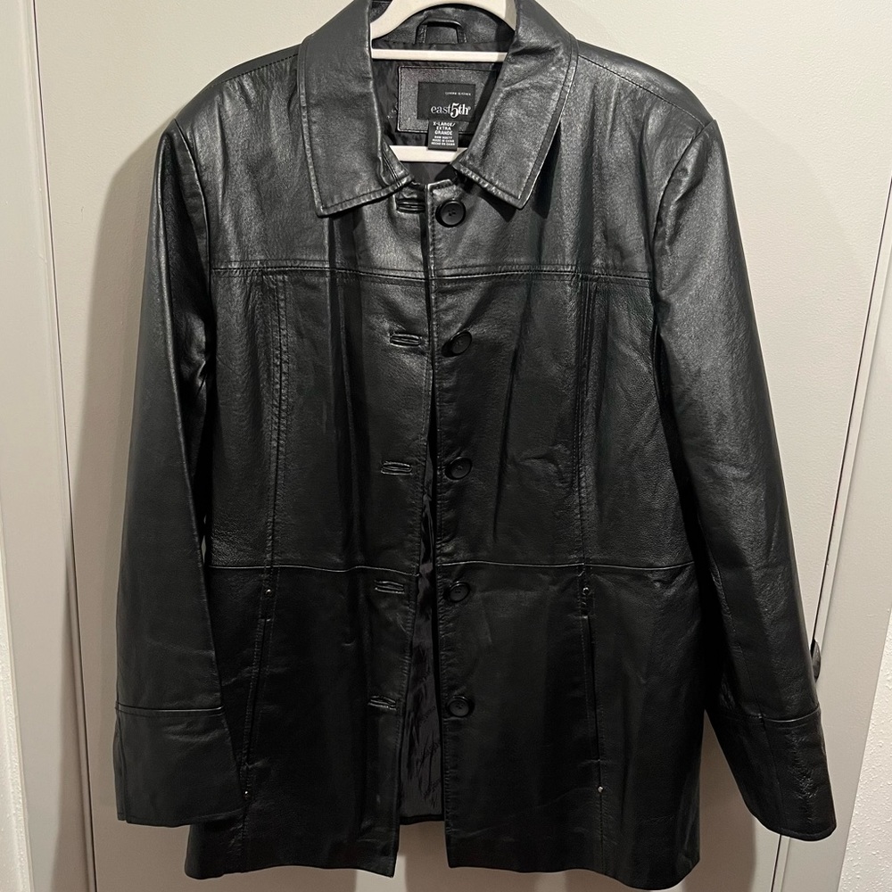 100% Genuine Leather Jacket - Picture 1 of 6